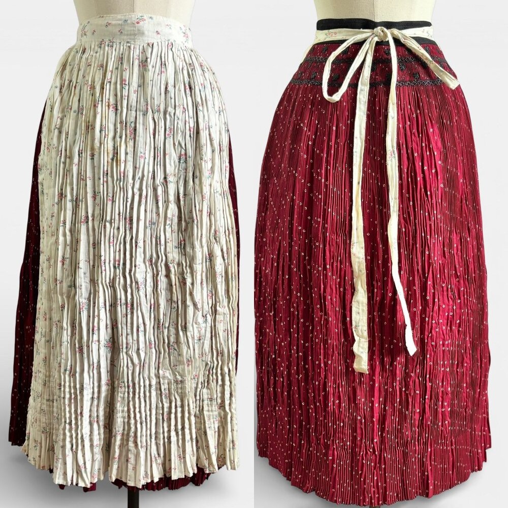 Kalotaqszegi Hungarian Transylvanian Folk Skirt & Apron